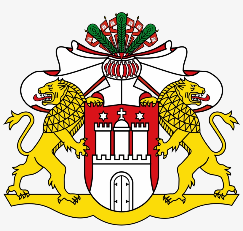 Hamburg Germany Coat Of Arms, transparent png #5779814