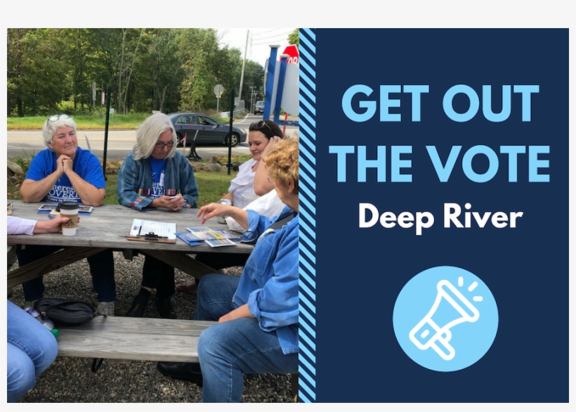 Get Out The Vote In Deep River Join Our Fight Back - Banner, transparent png #5780218