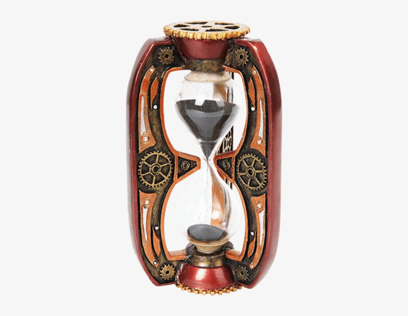 Steampunk Gear Sand Timer - Steampunk Sand Timer, transparent png #5780604