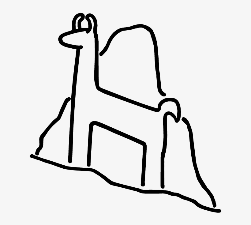 Llama Logo Large - Standing Rock Indian Reservation, transparent png #5780823