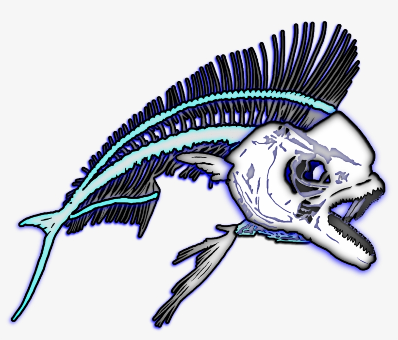 Banner Free Download Mahi Fish Bones Graphic - Mahi Mahi Bonefish Tattoo, transparent png #5780916