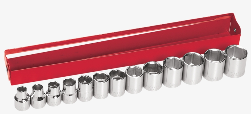 Png 65506 - Klein Tools - 3/8" Drive Sockets, Metric, 13 Pc, transparent png #5781073