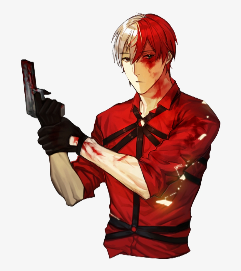 Shouto Render By Viccvixx - My Hero Academia Mafia Au, transparent png #5781808