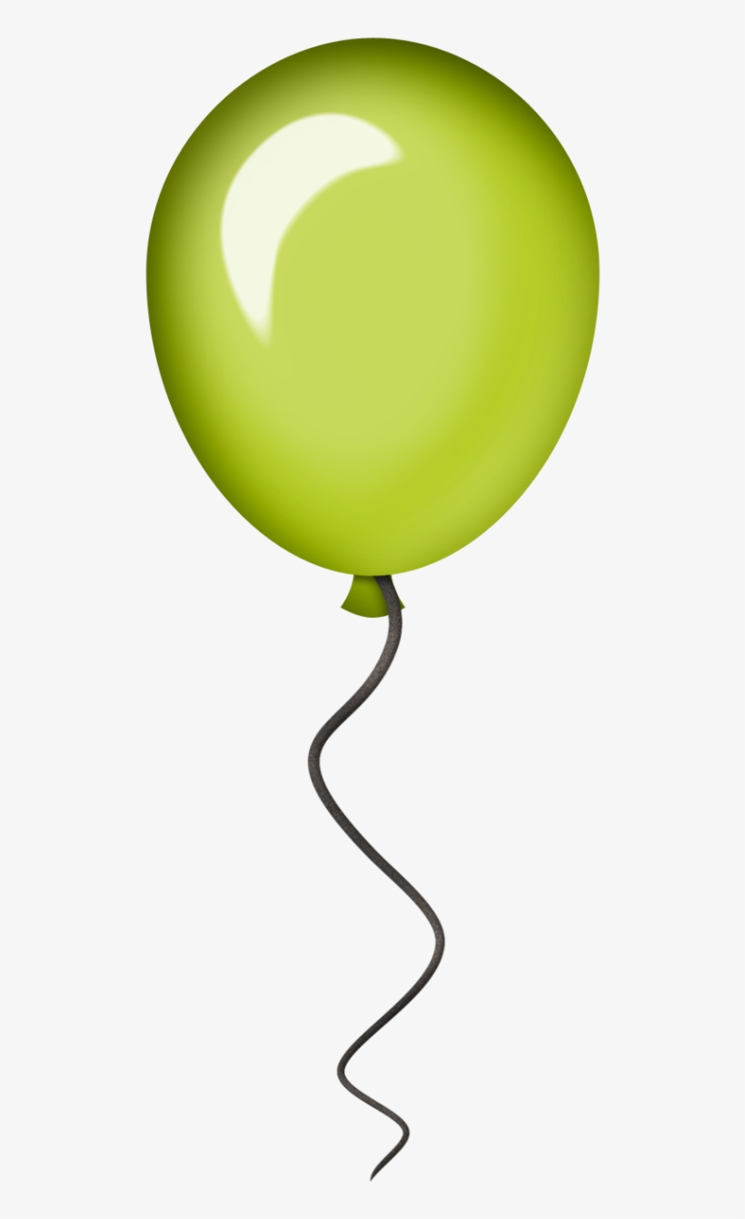 Фото, Автор Ladylony На Яндекс - Birthday Balloon Green Png, transparent png #5782437