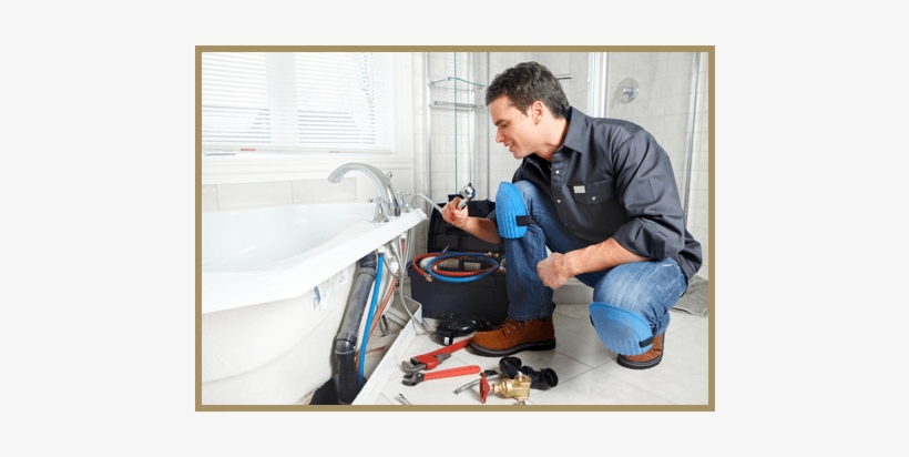 Plumber Fixing Bathtub - Idraulico Roma, transparent png #5782874