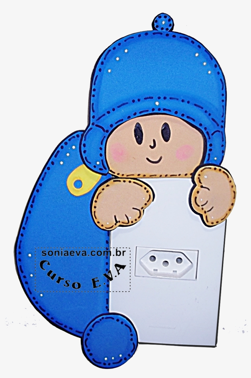 Pocoyo Em E - Cartoon, transparent png #5783238