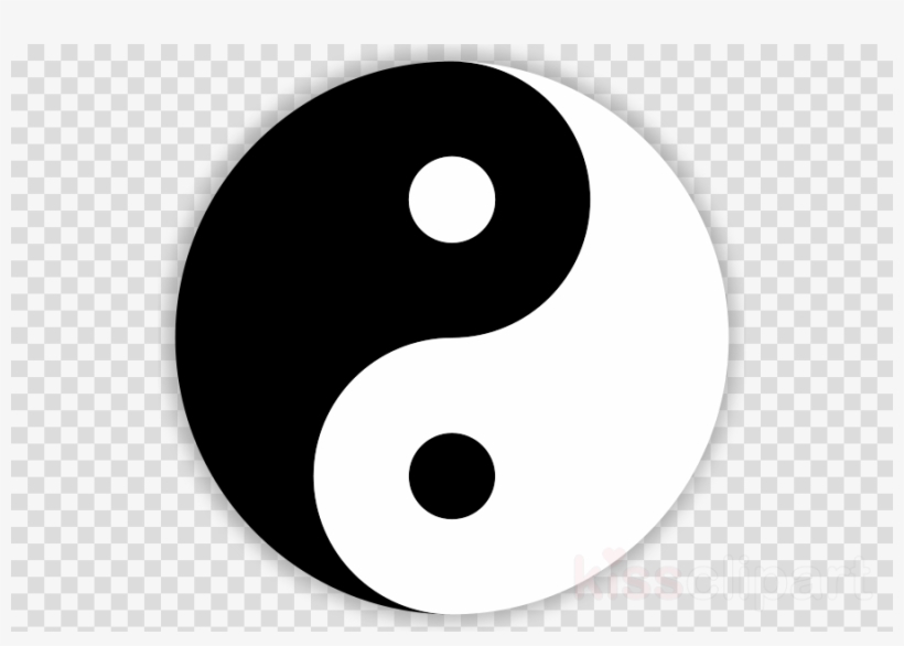 Yin And Yang Transparent Background Clipart Yin And - 8 Ball No Background, transparent png #5784319