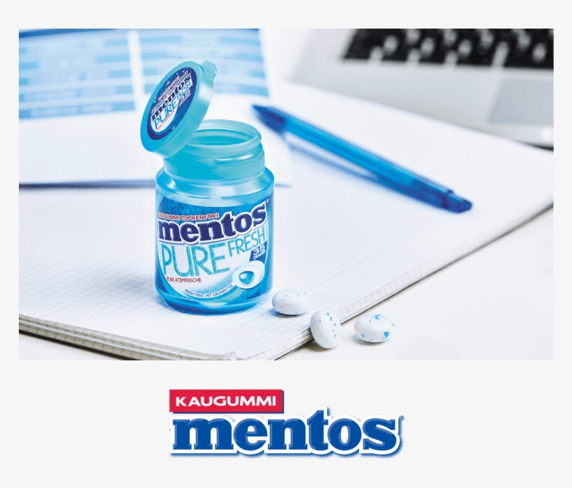 Our Portfolio Includes Confectionery Brands That Boast - Mentos Sugar Free Fresh Mint Chewing Gum, 56g, transparent png #5784712