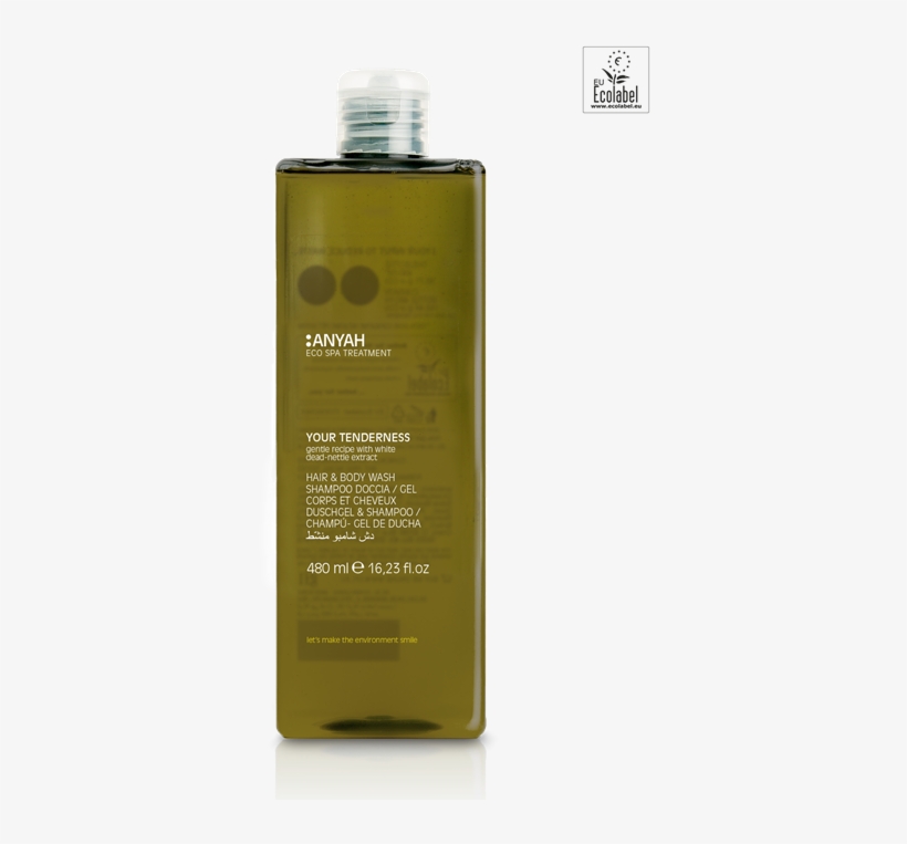 Gentle Hair & Body Wash, 480 Ml, Ecolabel Certified, - Flr500rlmay, transparent png #5785744