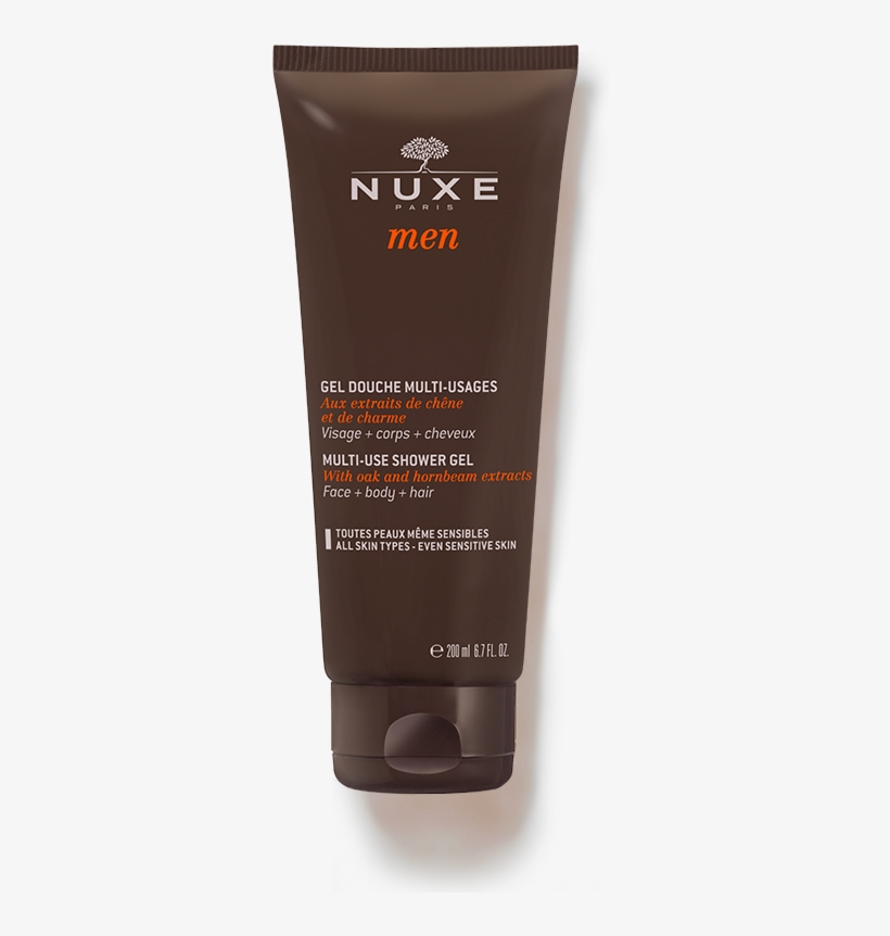 Men Shower Gel Nuxe Men - Nuxe Men Multi-use Shower Gel Hair&body 200ml, transparent png #5785896