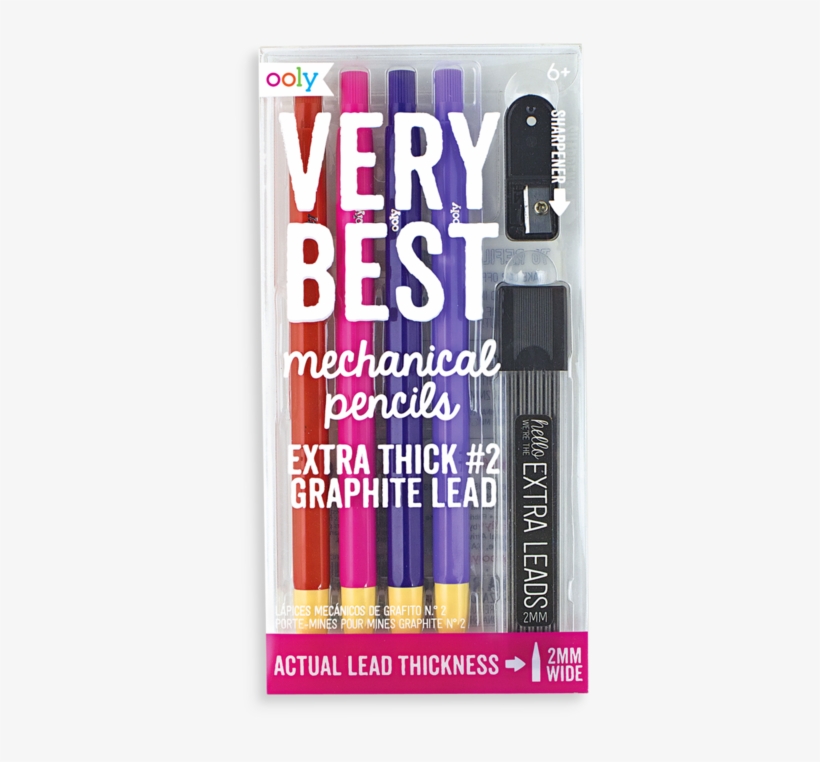 Ooly Mechanical Pencils - Very Best Mechanical Pencils Set Of 4 Cool Blues, transparent png #5785993