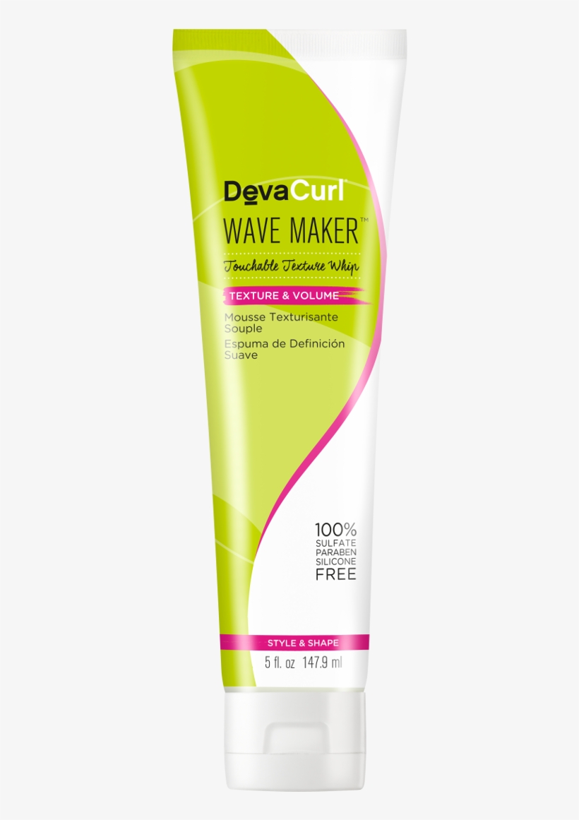 Devacurl Wave Maker Devacurl Products Ellënoire Body, - Devacurl Wave Maker (touchable Texture Whip - Texture, transparent png #5786393