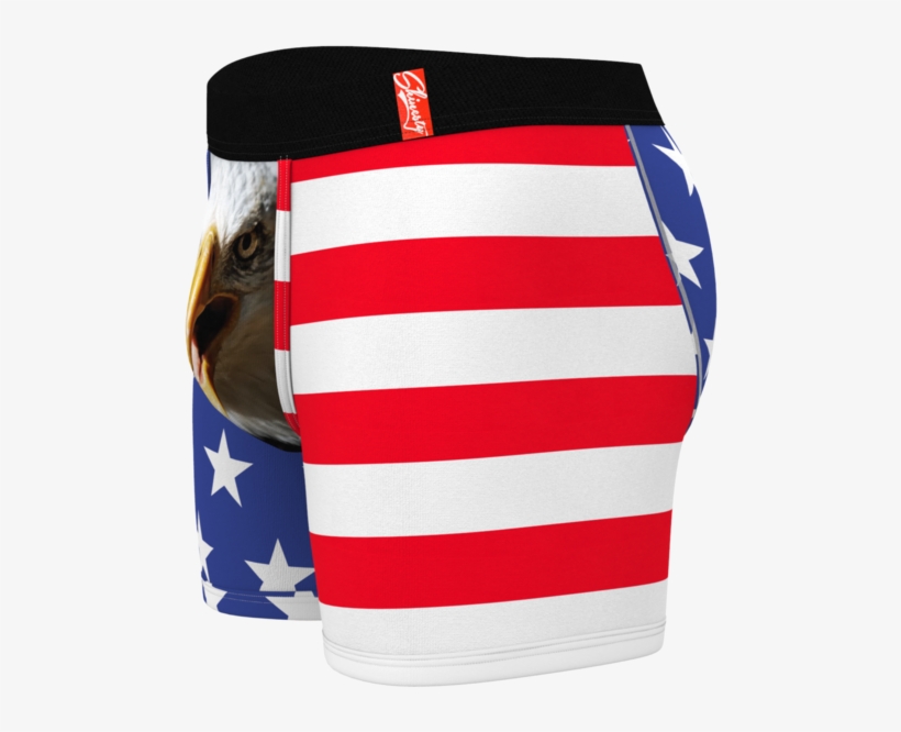 The Mascot Shinesty American Flag Ball Hammock Boxer, transparent png #5788757