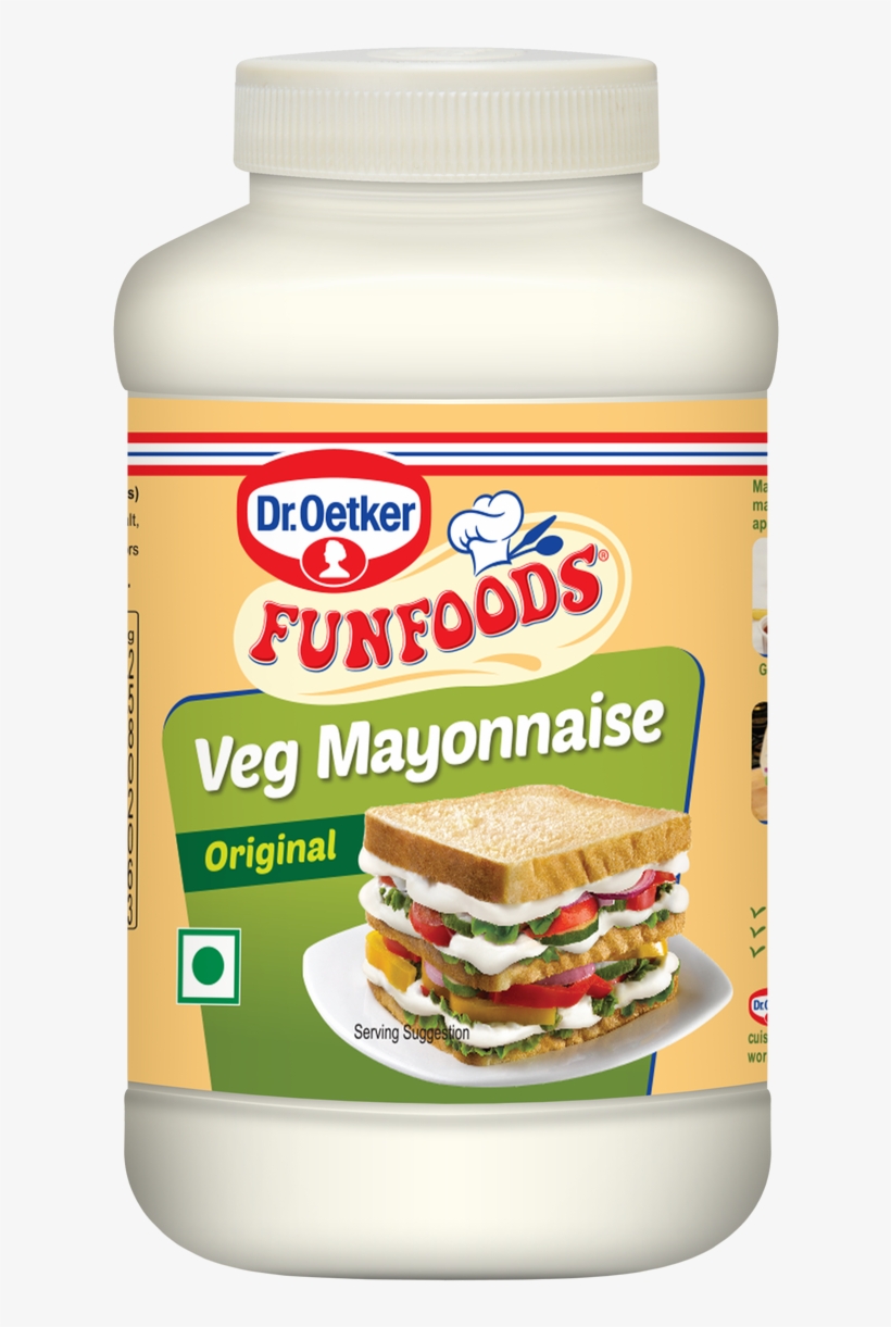 Funfoods Veg Mayonnaise, transparent png #5788983