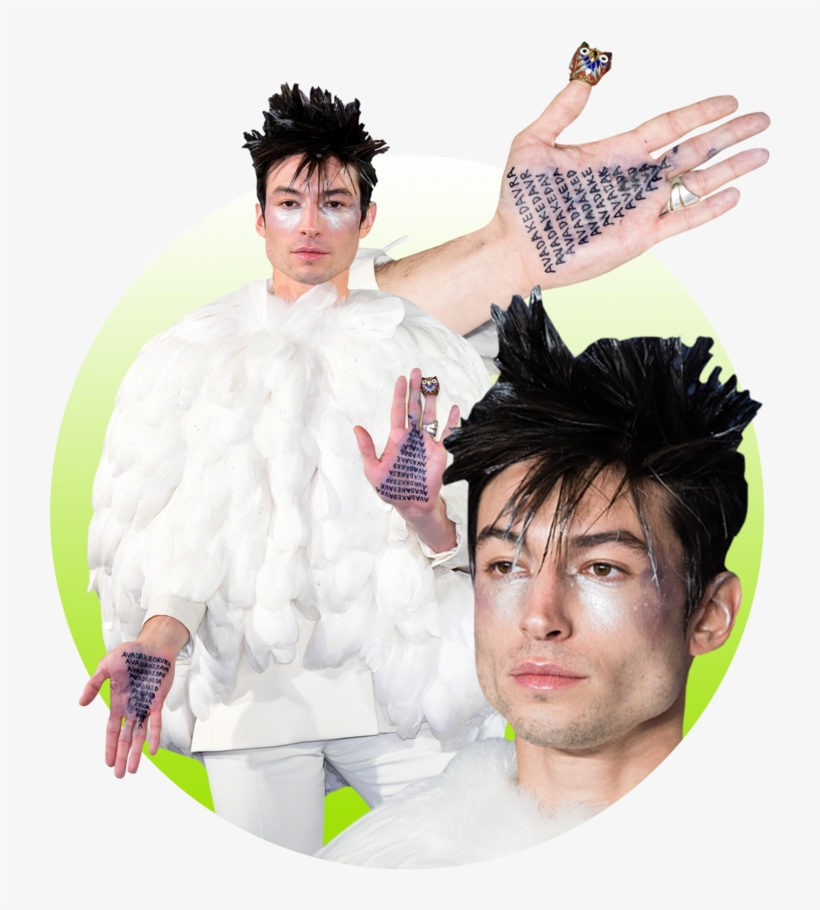 Ezra Miller Whips Out Another Showstopping Red Carpet - Avada Kedavra T Shirt Ezra Miller, transparent png #5789205