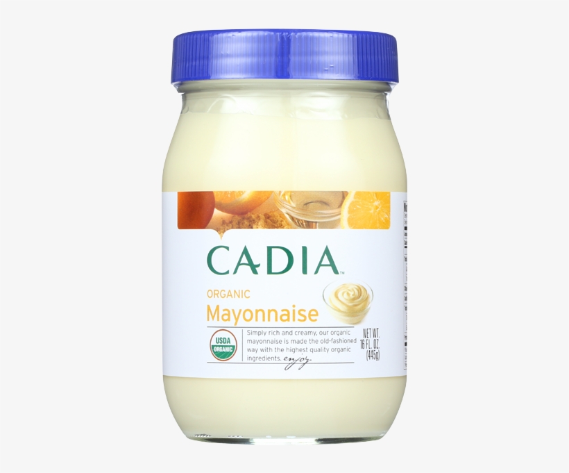 Cadia Organic Mayonnaise-16 Fl Oz - Cadia Organic Vegetable Broth, transparent png #5789863