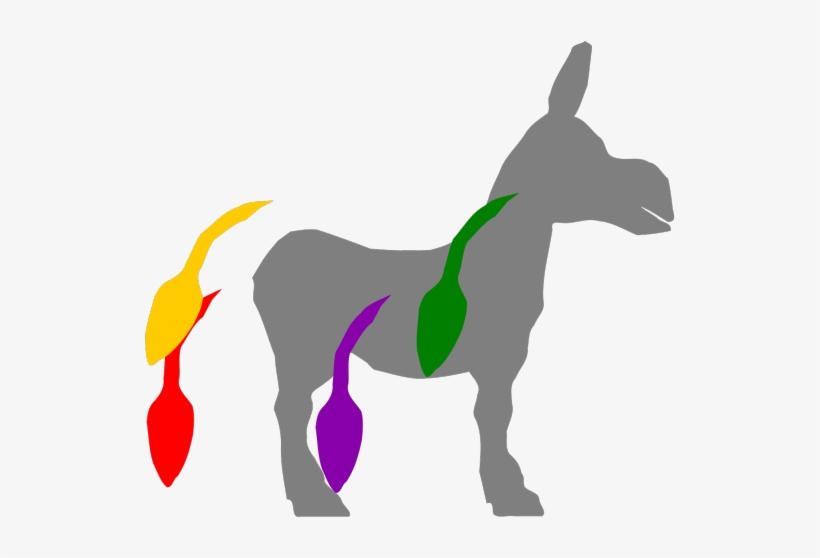 Mountain Goat Clipart Pin The Tail On - Donkey Icon, transparent png #5790229