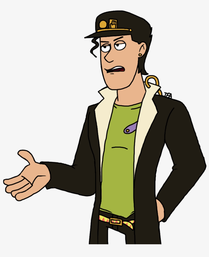 Step It Up, Homie Jotaro Kujo In The Be Cool Scooby - Cartoon, transparent png #5790469