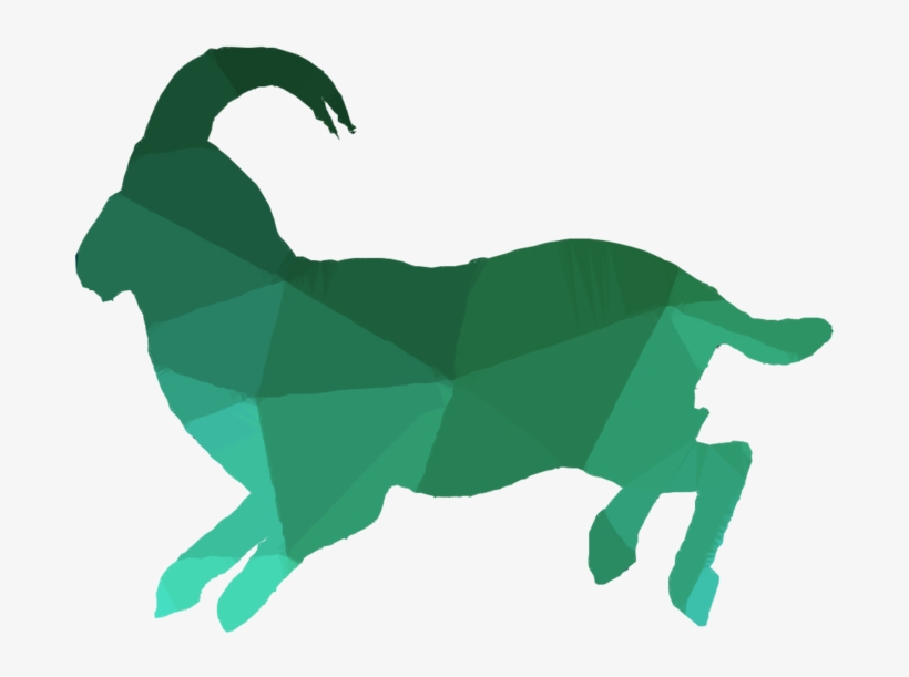 Running Goat Clipart Goat Decal Sticker - Animal Collage 5 - Tote Bags, transparent png #5790694