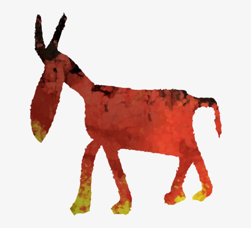 Goats Clipart Reindeer Goat Donkey - Animal Figure, transparent png #5790815
