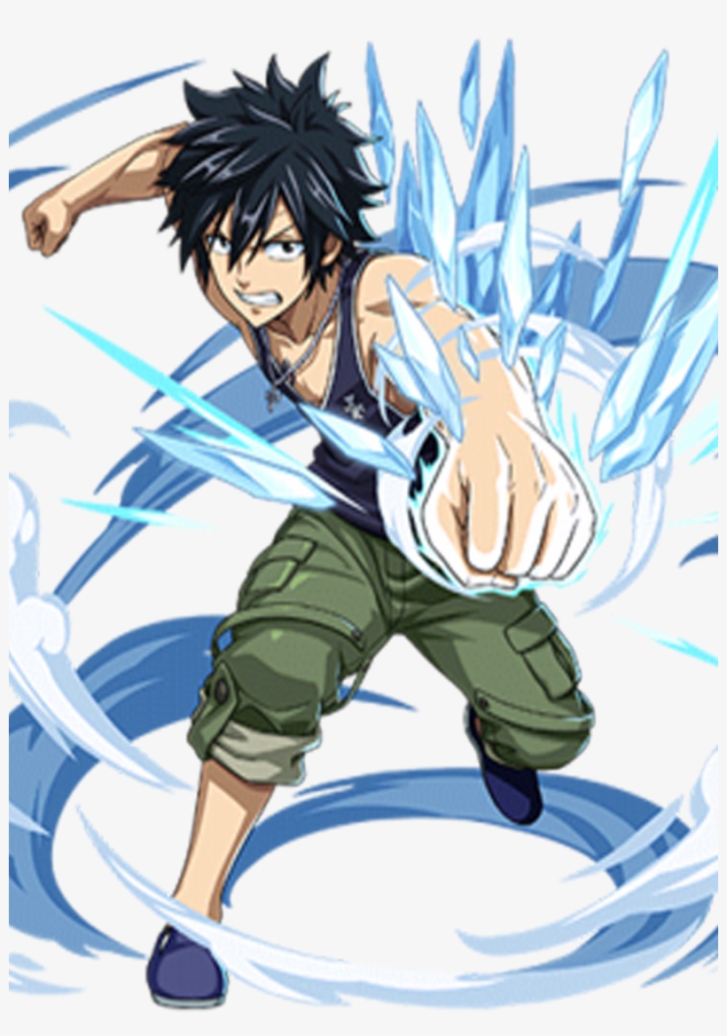 Gray Fullbuster - Battle History - Fairy Tail Gray Dragon Cry, transparent png #5791217