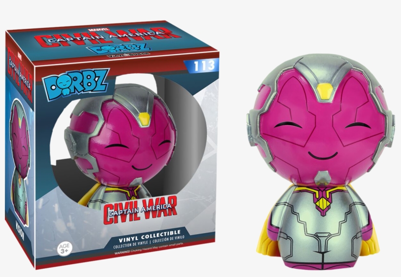 [ Img] - Funko Dorbz: Captain America 3: Civil War Action Figure, transparent png #5791338