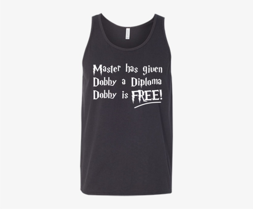 Master Has Given Dobby A Diploma Dobby Is Free Bella - Graduation Tshirt, transparent png #5791340