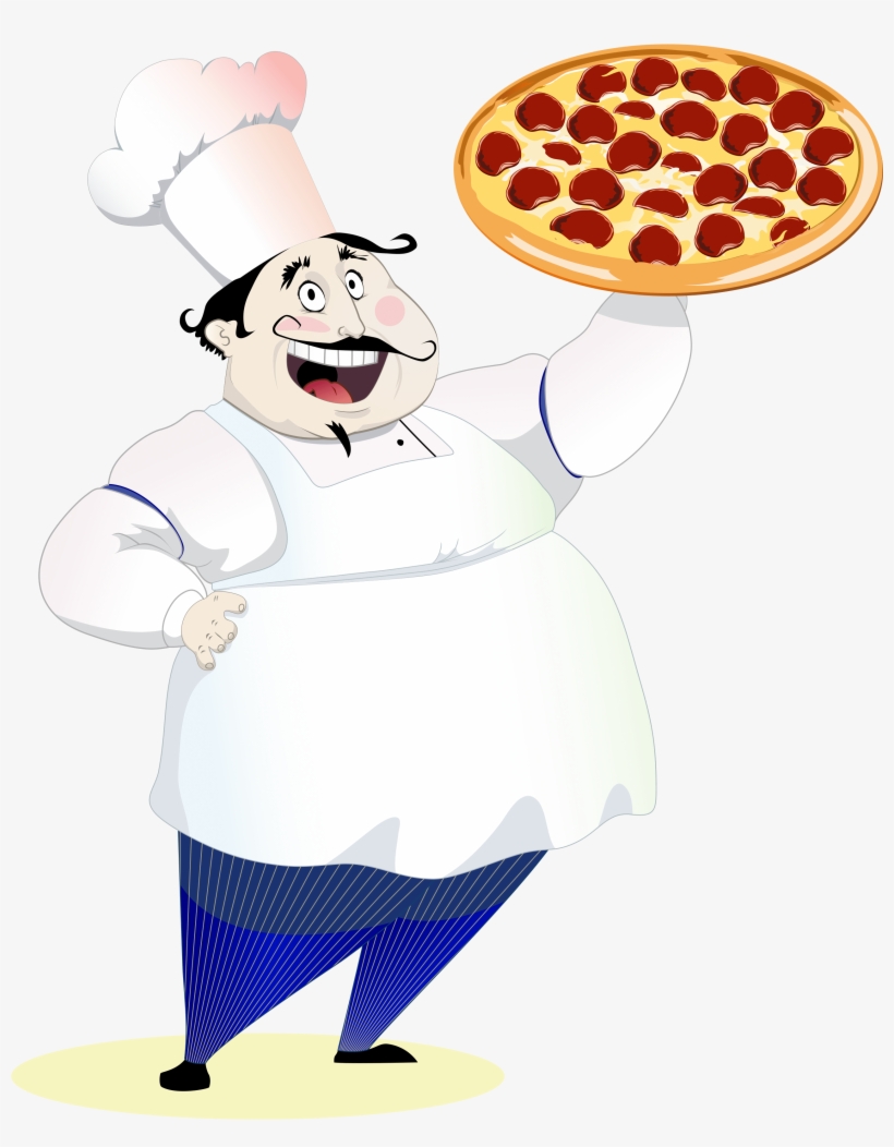 Bob's Pizza And Subs - การ์ตูน แม่ ครัว ตัว อ้วน, transparent png #5791695
