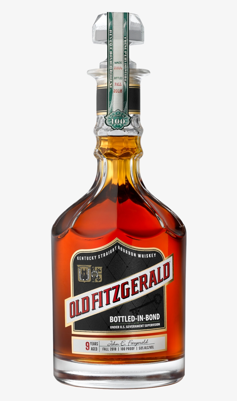 Old Fitzgerald 9 Year Old Bottled In Bond Kentucky - Old Fitzgerald Bottled In Bond 9 Year, transparent png #5791827