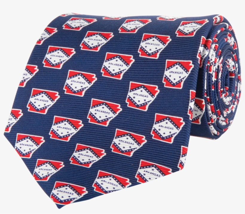Arkansas Traditional Tie Navy - Ar Traditional Red Tie, transparent png #5791944