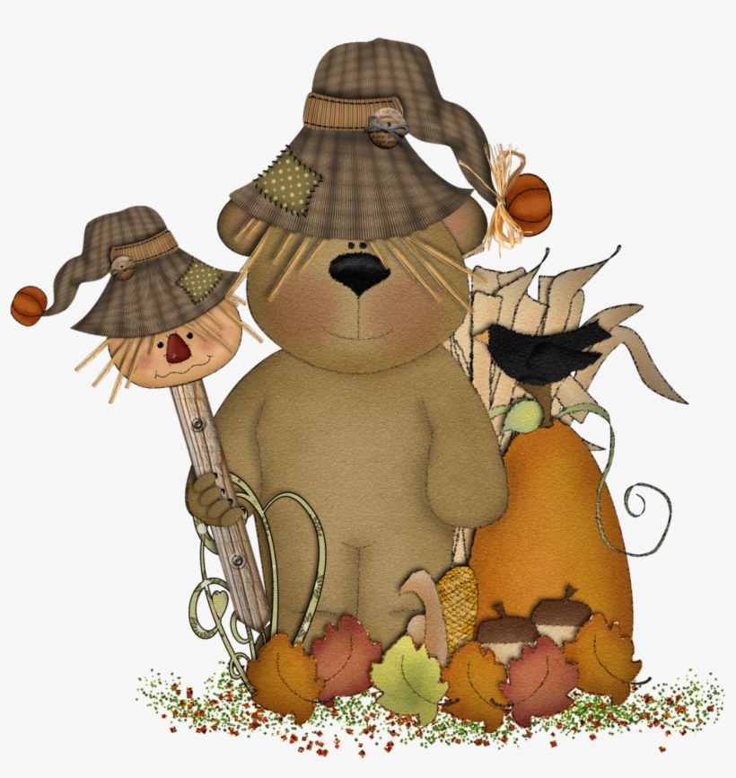 B *✿* Scarecrow Wannabe Herbst Clip Art, Herbst Malerei,, transparent png #5792179