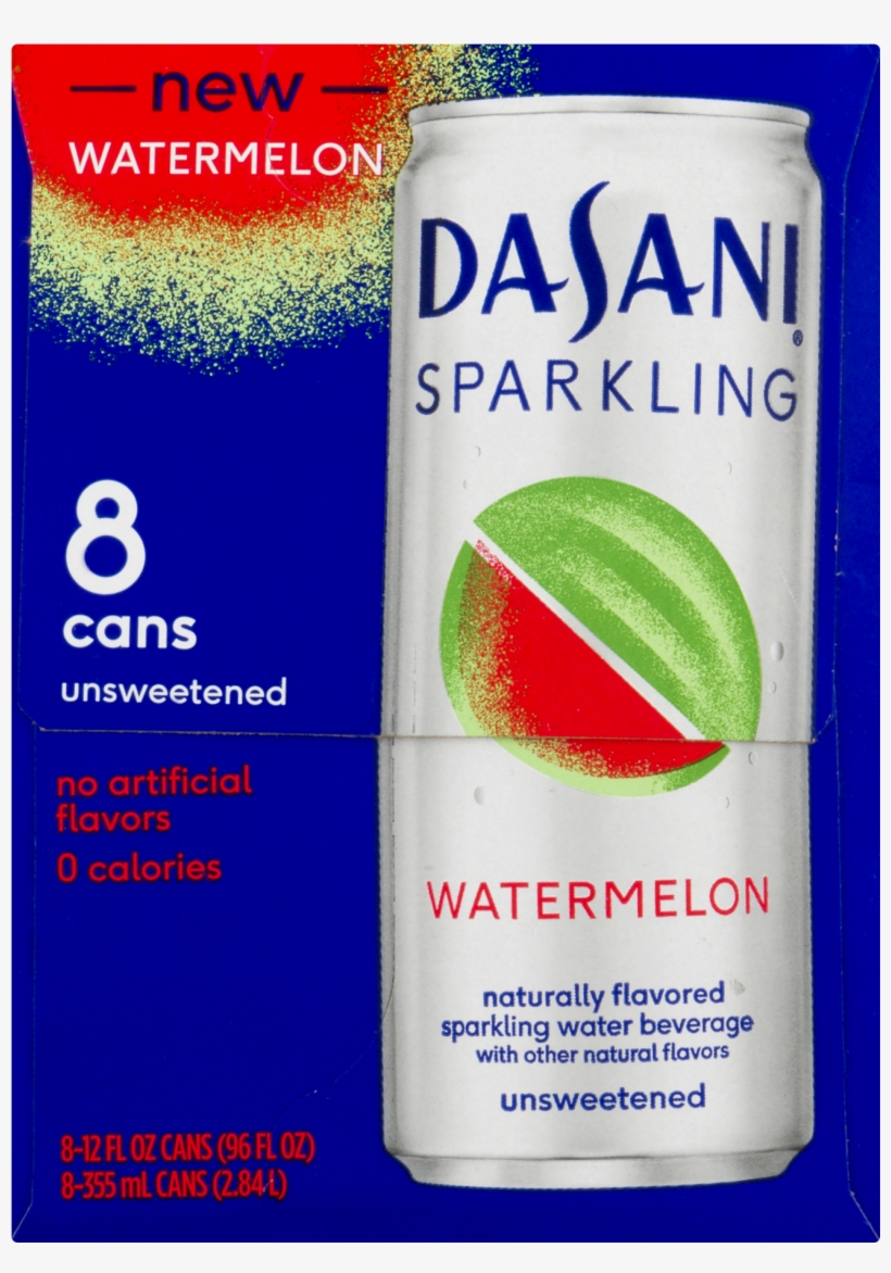 Dasani Sparkling Lemon Water Beverage 12 Fl. Oz. Can, transparent png #5792491