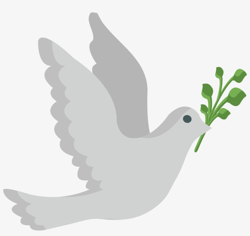 Open - Dove Emoji, transparent png #5794001