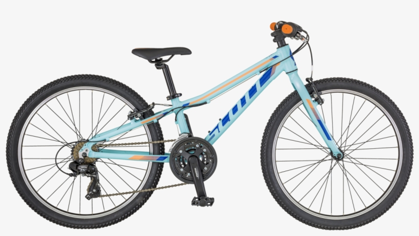 Kids/bmx Bikes - Scott 24 Mountain Bike, transparent png #5794394