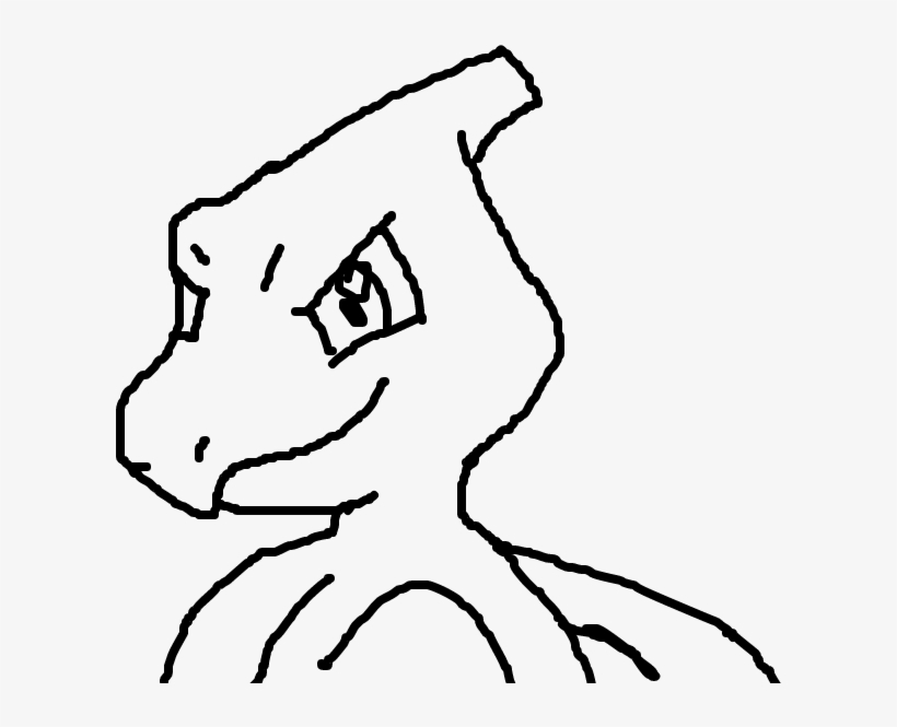 Charmeleon - Line Art, transparent png #5794608