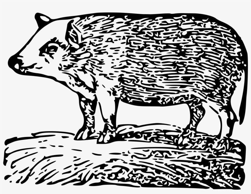 Pig Svg File Cherokeeprimer P7 Pig Svg Wikimedia Commons Wikimedia Commons Free Transparent Png Download Pngkey