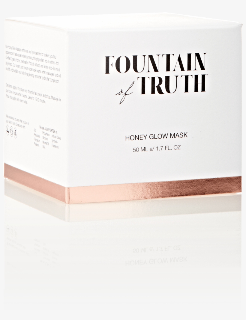 Fountain Of Truth Beauty Honey Glow Face Mask - Mask, transparent png #5796232