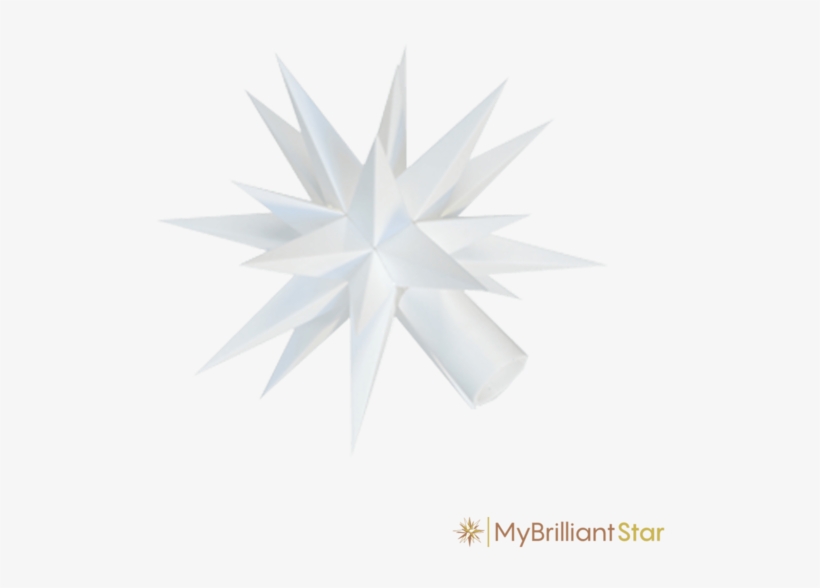 Original Herrnhut Plastic Star Chain, White, ~ 12 M - Herrnhut, transparent png #5796335