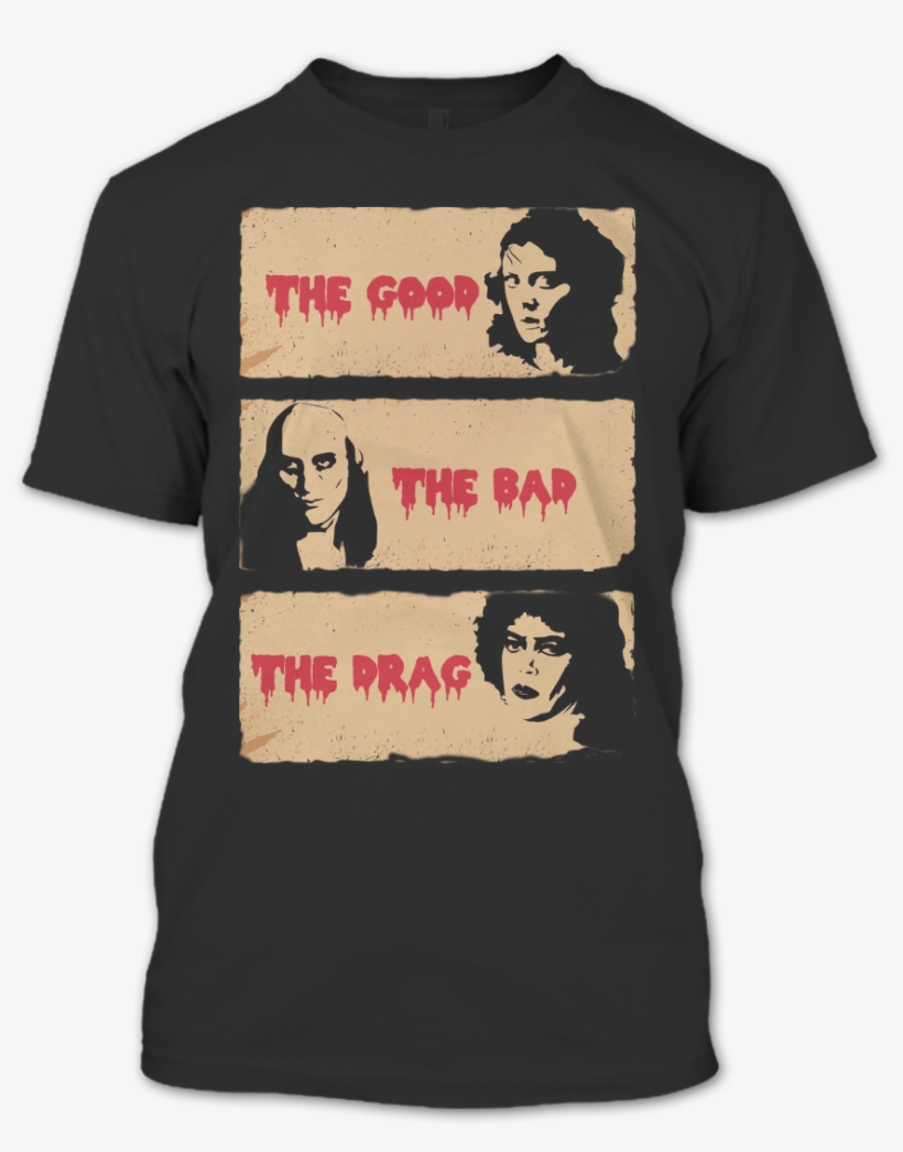 Cute Cheap 7b311 1487b A Black T-shirt With The Shopify - Rocky Horror Picture Show Shirt, transparent png #5796626