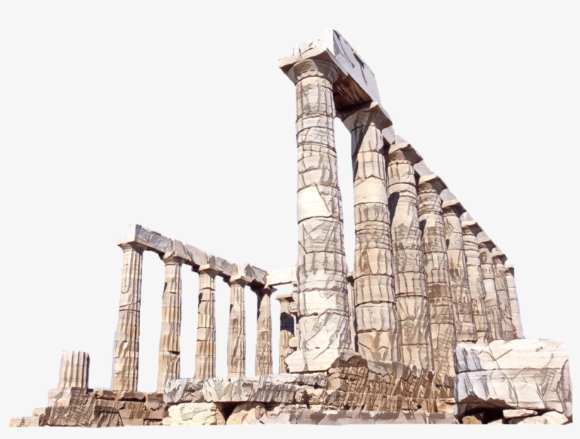 Ftestickers Poseidon Architecture Columnsfreetoe - Architecture, transparent png #5797125