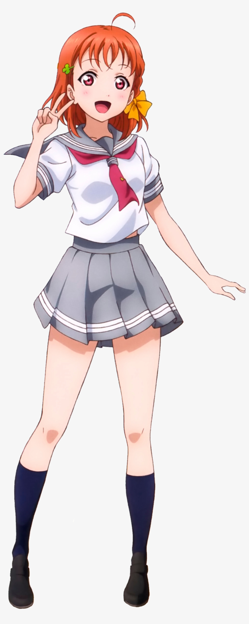 Takamichika - Love Live Aqours Uniform, transparent png #5797684