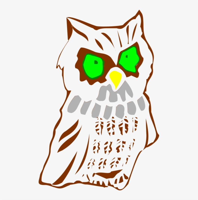 Great Horned Owl Beak Bird Snowy Owl - Owl, transparent png #5798045