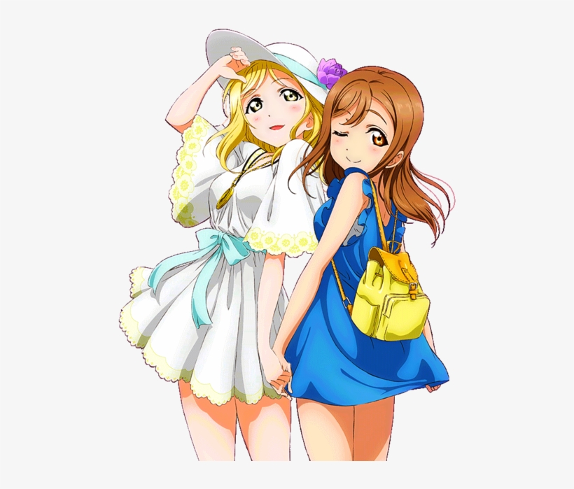 Love Live Sunshine, Mari, And Kunikida Image - Love Live Sunshine Lovelive Aqours Zipper Long Wallet, transparent png #5798098