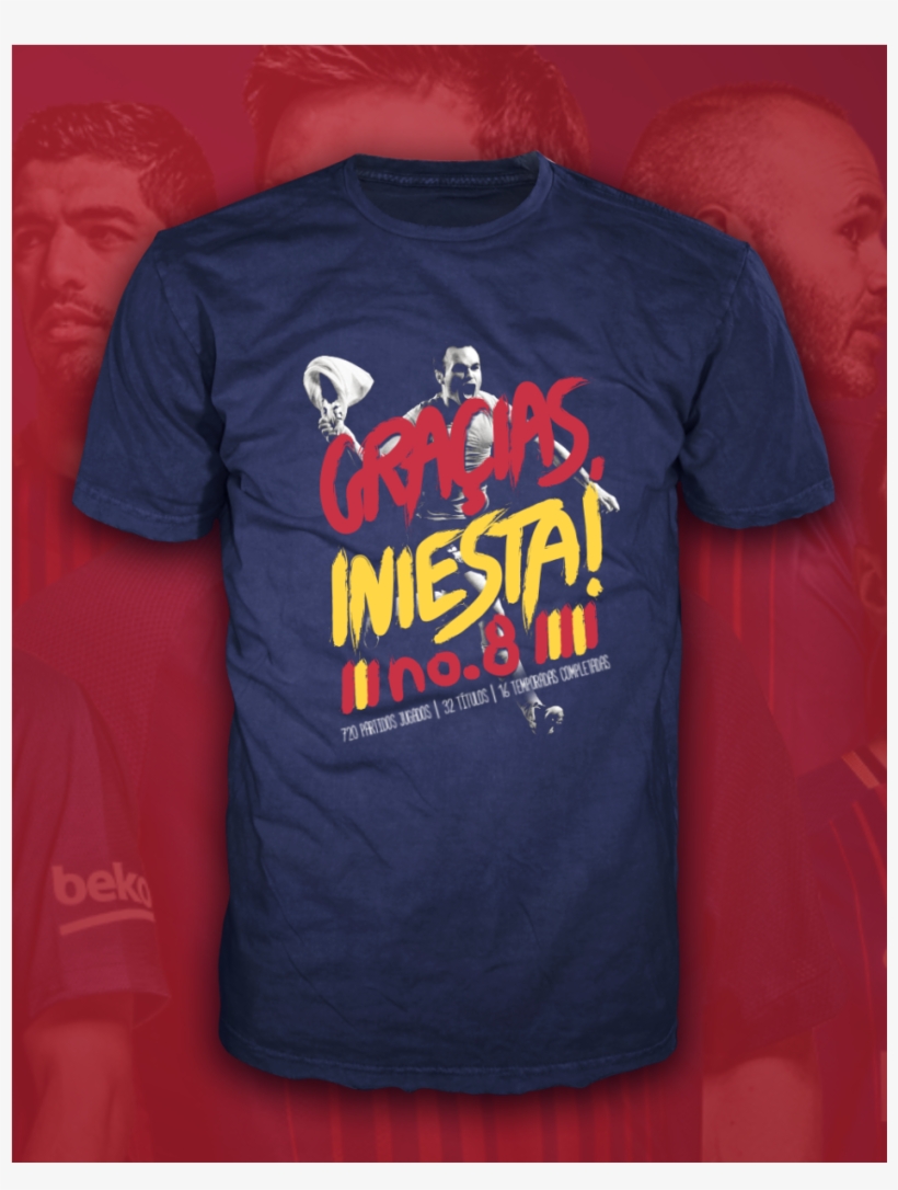 Gracias, Iniesta Click To Enlarge, transparent png #5798904