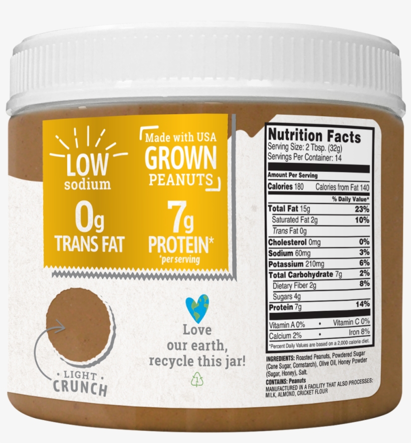 Natural Way Peanut Butter - Peanut Butter, transparent png #5799098