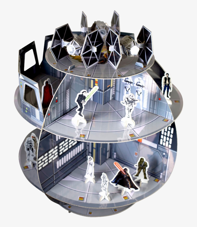 Star Wars - Death Star Construction Play Set, transparent png #5799387