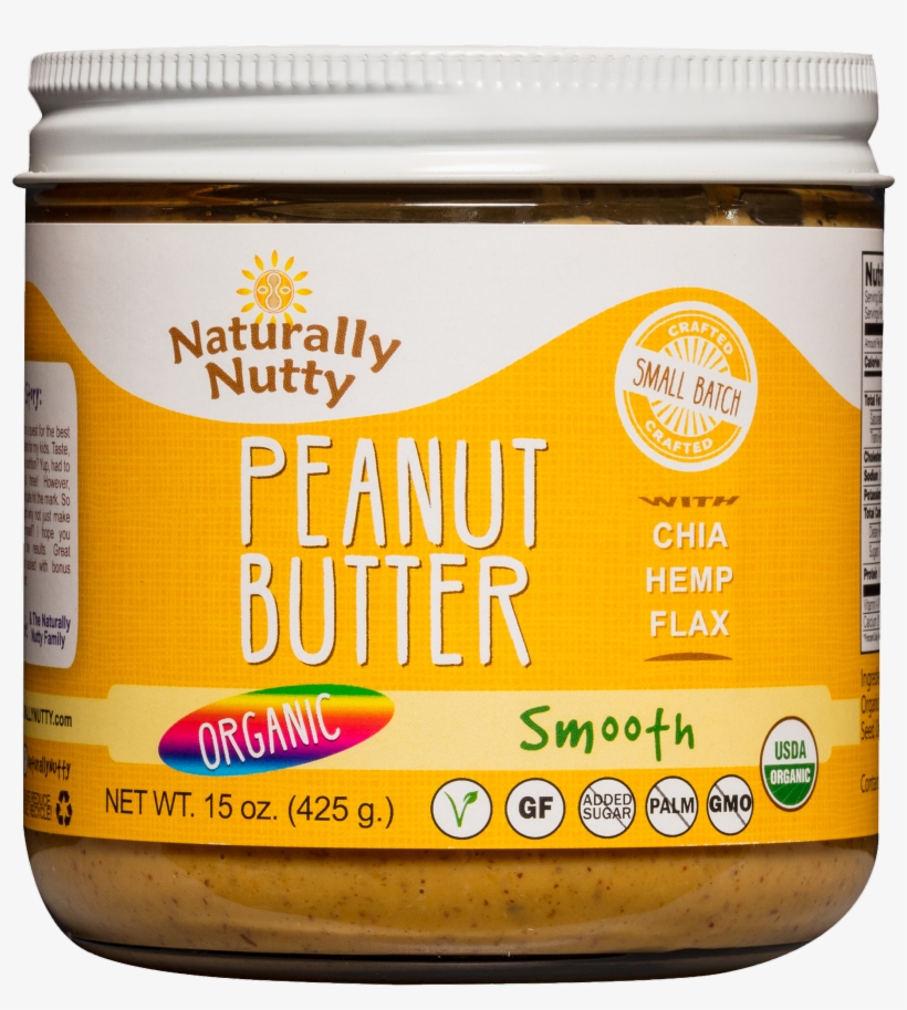 Naturally Nutty Naturally Nutty - 15oz. Organic Vanilla, transparent png #5799525