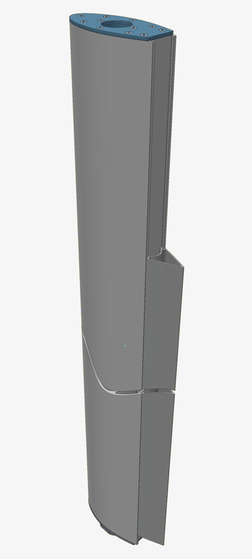 Extruded Aluminum Foil With Tail Section - Server, transparent png #5799749