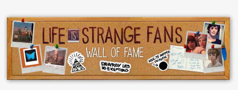 Wall Of Fame - Life Is Strange Limited Edition Xbox One Game, transparent png #580141