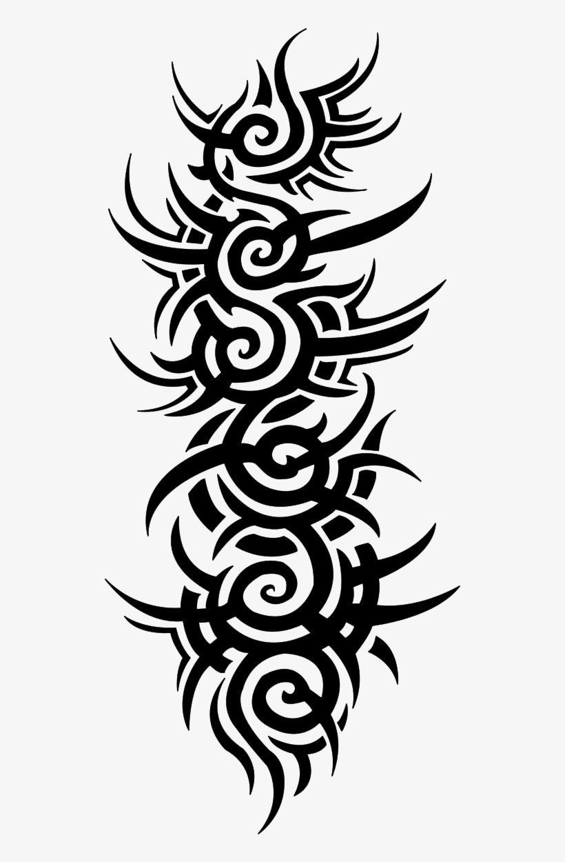 Gothic Tattoo Vertical - Transparent Tattoo Png, transparent png #580280